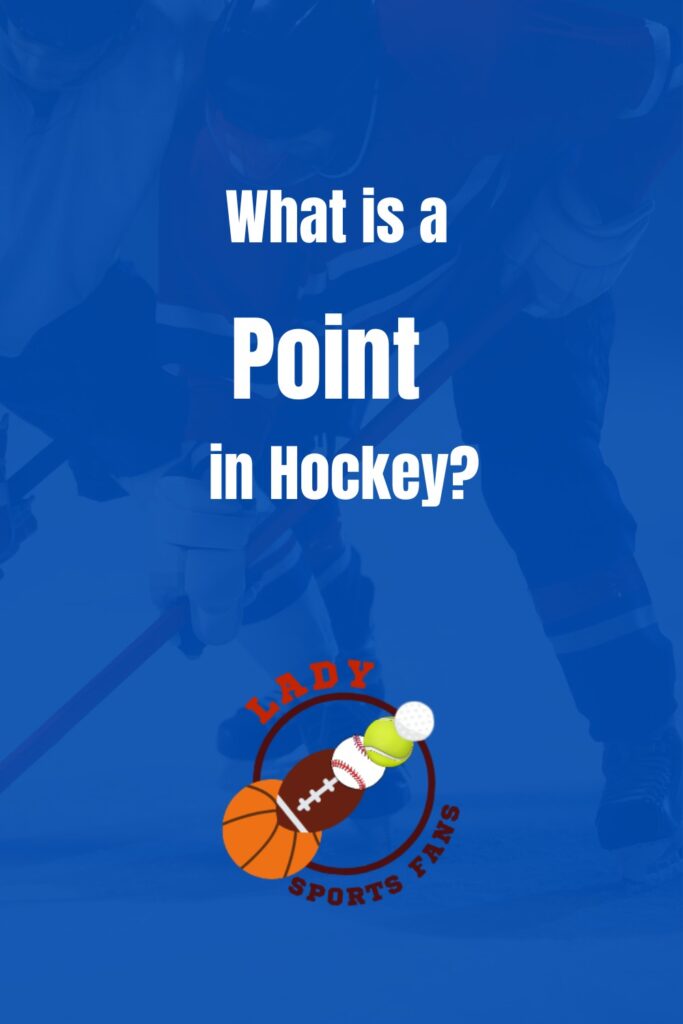 What is a point in hockey